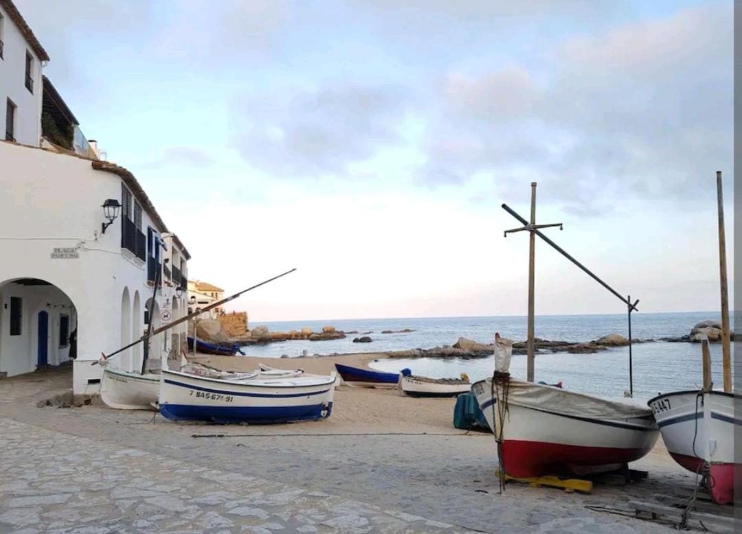 Apt Con Piscina En Calella De Palafrugell, Parking Gratuito Eksteriør bilde